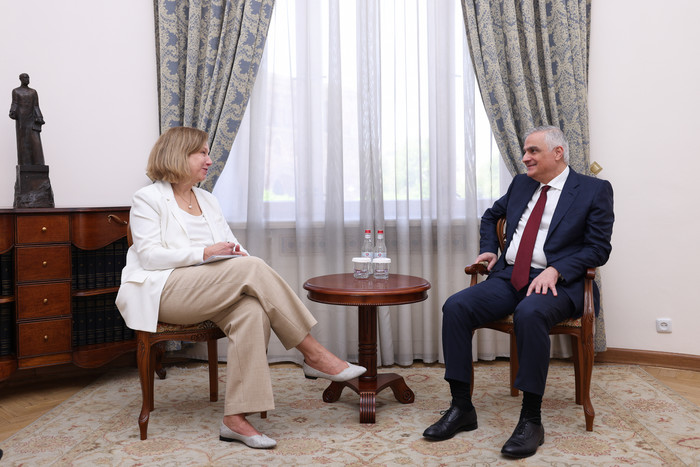 Փոխվարչապետ Մհեր Գրիգորյանն ընդունել է ԱՄՆ դեսպանին
