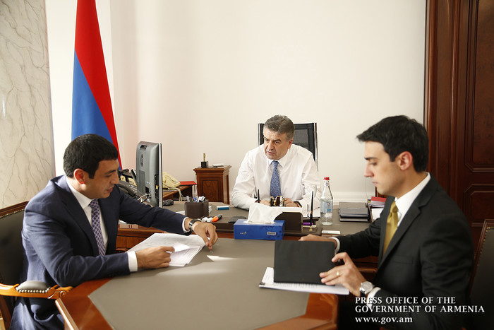 Կոտայքի մարզպետը վարչապետին զեկուցել է մարզում իրականացվոող ծրագրերի ընթացքը