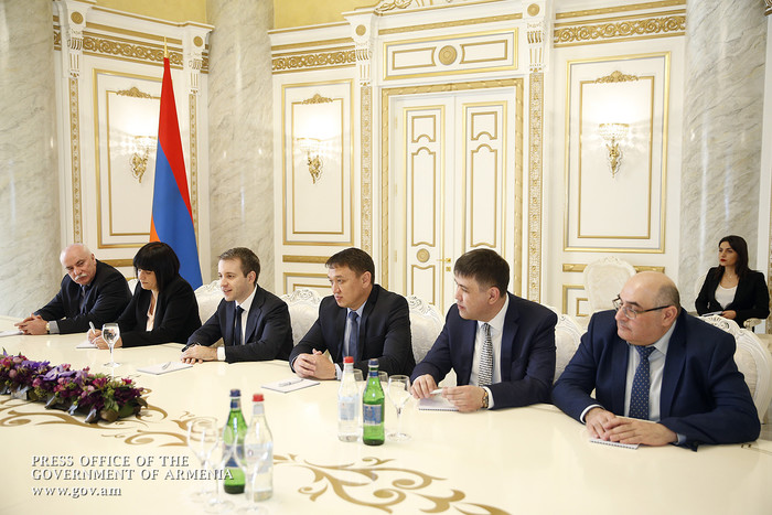 ԵԱՏՄ անդամ պետությունների ՏՏ ոլորտի ղեկավարներին  ընդունել է Կարեն Կարապետյանը