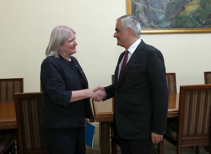 Փոխվարչապետ Մհեր Գրիգորյանն ընդունել է Հայաստանում դիվանագիտական առաքելությունն ավարտող Միացյալ Թագա