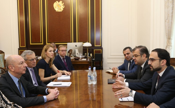 Փոխվարչապետ Տիգրան Ավինյանն ընդունել է ՎԶԵԲ գլխավոր քարտուղարին