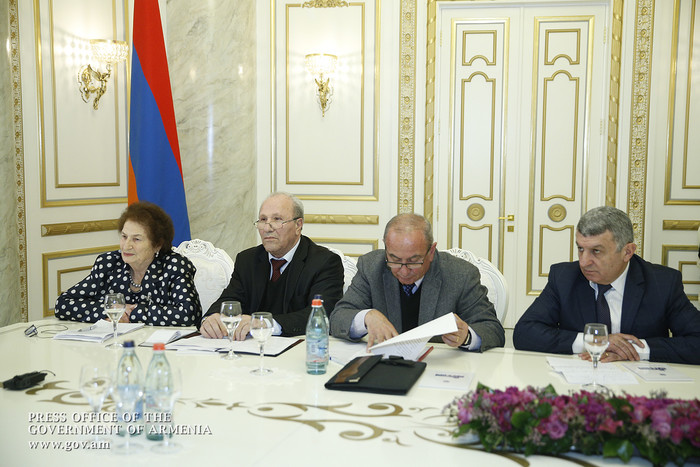 Վարչապետն ընդունել է Ֆերմերների ազգային միավորման անդամներին
