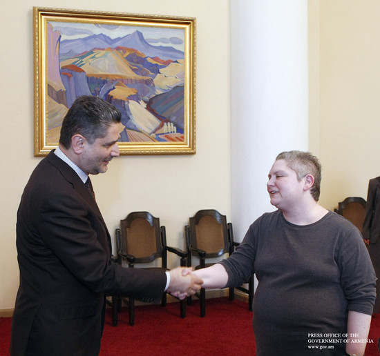 Վարչապետն ընդունել է Թինա Քեյդենաուին