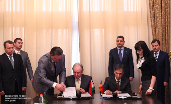 Տիգրան Սարգսյանն ընդունել է Սերգեյ Մարտինովին