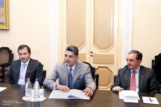 Տիգրան Սարգսյանն ընդունել է Իտալիայի արտաքին գործերի նախարարի տեղակալին