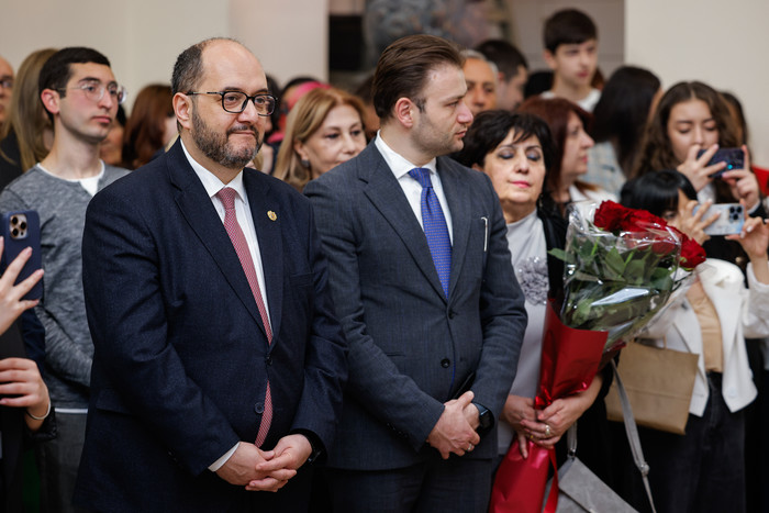 Արայիկ Հարությունյանը ներկա է գտնվել Արթուր Հովհաննիսյանի ցուցահանդեսի բացմանը