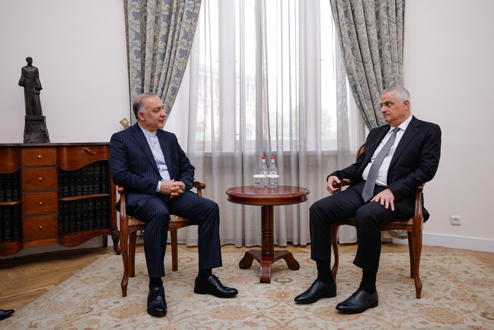 Փոխվարչապետ Մհեր Գրիգորյանն ընդունել է Իրանի դեսպանին