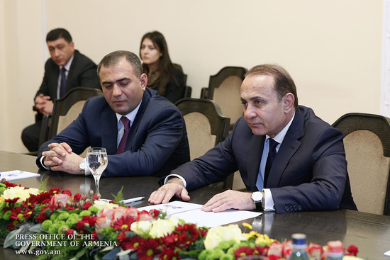 Վարչապետն ընդունել է ֆրանսիական «Սաուր» ընկերության գործադիր նախագահին