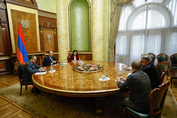 Արայիկ Հարությունյանը հանդիպել է ՄԹ Արևելյան Եվրոպայի և Կենտրոնական Ասիայի վարչության փոխտնօրեն Մարկ